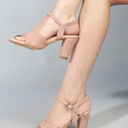 Women Open-Toe Chunky-Heeled Sandals-image-73