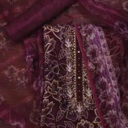 Women Embroidered Unstitched Kurta Bottom Dress Material with Dupatta-image-65