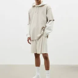 h&m Men Regular Fit Pleated Shorts-picture-40