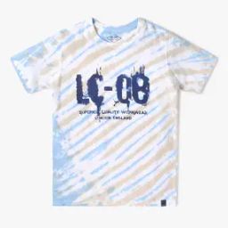 Boys Tie & Dye Regular Fit Round-Neck T-Shirt-15