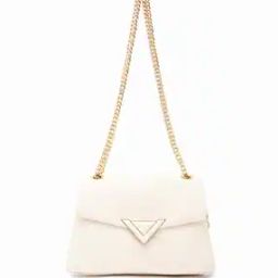Women Shoulder Bag with Metal Accent -image-61