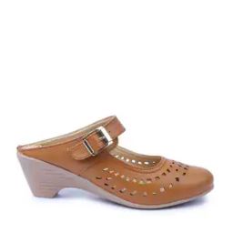 Heeled Sandals with Laser Cuts-image-16