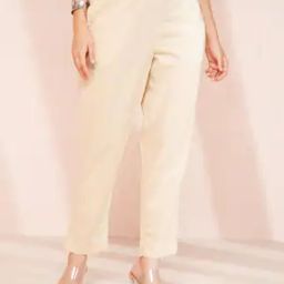 Women Regular Fit Pants with Insert Pockets-picture-23