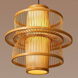 Indoor Bamboo Hanging Light-12