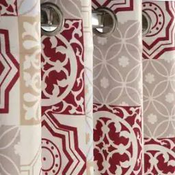 Set of 1 Self-Design Room Darkening Velvet Door Eyelet Curtain-image-57