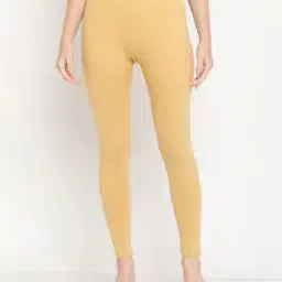 Basic Leggings with Elasticated Waist-image-34