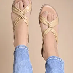 shoetopia Girls Criss-Cross Strap Slip-On Flat Sandals-picture-46
