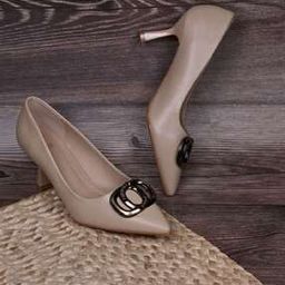 Women Embellished Pumps with PU Upper-37
