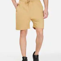 Men Regular Fit Shorts with Drawstring Waist-picture-38