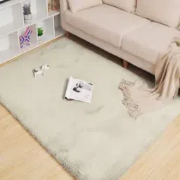 Rebbit Fur Rectangle Shape Carpet-image-49