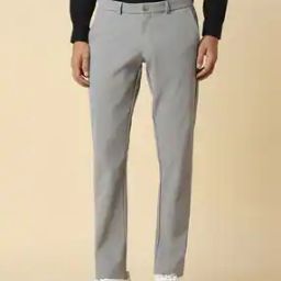 Men Mid-Rise Slim Fit Flat-Front Trousers-image-79