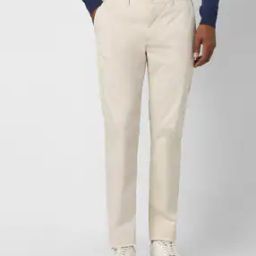 Men  Mid-Rise Chino Casual Trousers-image-3