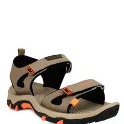 Strappy Sandals with Velcro Closure-image-46