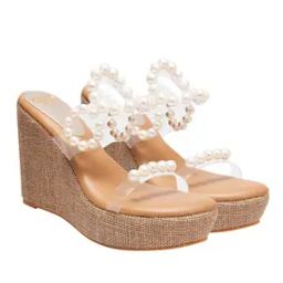Women Embellished Slip-On Wedges-image-3