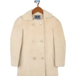 Panelled Coat with Dual Button-Loop Closure-5