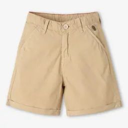 Boys Flat-Front Cotton Shorts-picture-39