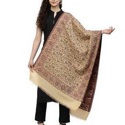 Floral Print Stole with Fringes-image-40