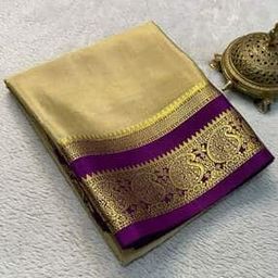 Women Semi Mysore Silk Saree -image-82