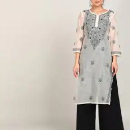 Floral Print Straight Kurta-image-34