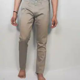 Relaxed Fit Flat-Front Pants-image-82