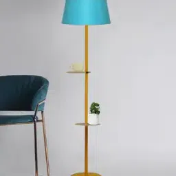 Contemporary Duo-Shelf  Floor Lamp-image-87