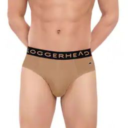Typographic Print Briefs with Elasticated Waist-image-40