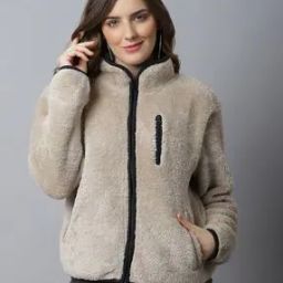 Zip-Front Casual Sweatshirt-picture-14
