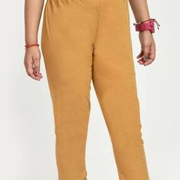 Girls Cotton High Rise Capris -image-80