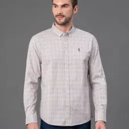 Men Checked Regular Fit Shirt-image-1