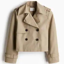 Women Cotton Trench Coat -picture-34