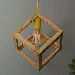 Metal Cube Hanging Pendant Light-image-4