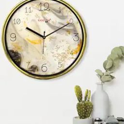 Dual Frame Round Shape Wall Clock-image-9