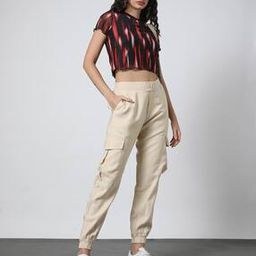 Front flat waistband cuffed he beige s-image-63