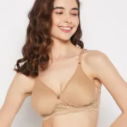 Non-Padded Full-Coverage Non-Wired T-Shirt Bra-image-3