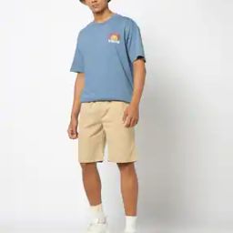Men Relaxed Fit Cotton Shorts-picture-20