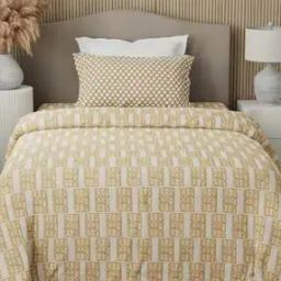 Cotton Printed Double Bedsheet with 2 Pillow Covers  -picture-45