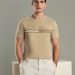 Regular Fit Crew Neck T-shirt-picture-23