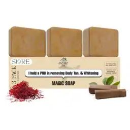 Set of 3 Sandalwood & Saffron Bath Soaps-15