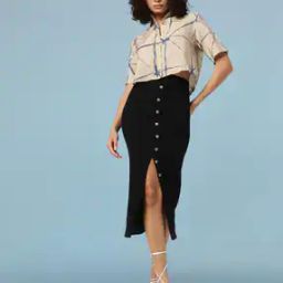 Women Tie & Dyed Print Relaxed Fit Shirt-image-7