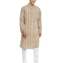 Striped Slim Fit Long Kurta-picture-33