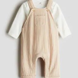 2-Piece Cotton Dungaree Set-picture-25