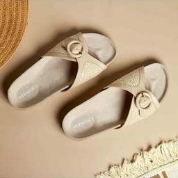 Women Braided Open-Toe Slides-image-21