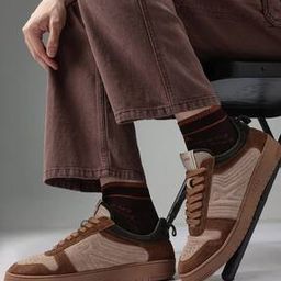 Men Colourblock Lace-Up Shoes -image-43