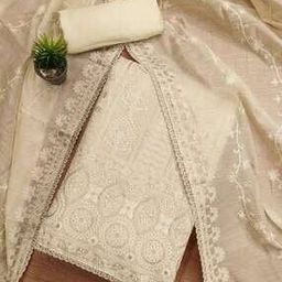 Embroidered Unstitched Dress Material-image-8