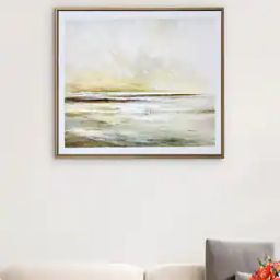 Artistry Dawn Canvas Hand Painted Sea Picture Frame-25