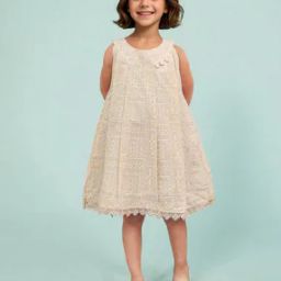 Girls Graphic Fit and Flare Dress-image-24