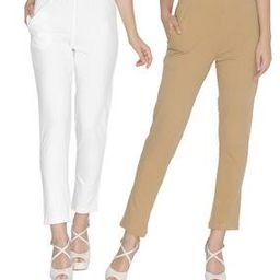 Pack of 2 Leggings with Elasticated Waist-image-69