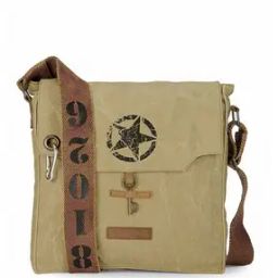 Graphic Print Messenger Bag with Adjustable Strap-image-95