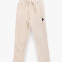 Boys Logo Embroidered Trackpants-16