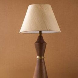 Natural Cotton Basix Tapered Drum Lampshade- Large-21